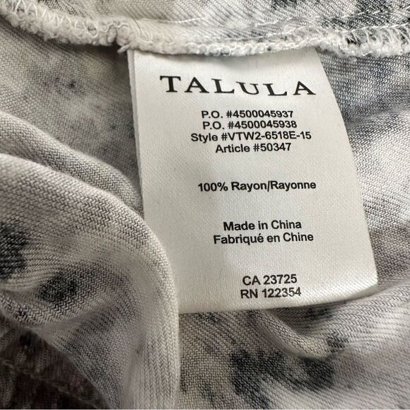 Aritzia Talula Los Feliz Floral Print Joggers Sz Medium - Picture 13 of 13